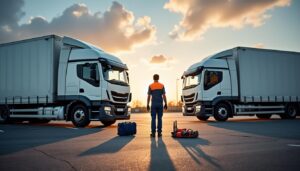 Maintenance des véhicules utilitaires dans la gestion de flotte logistique