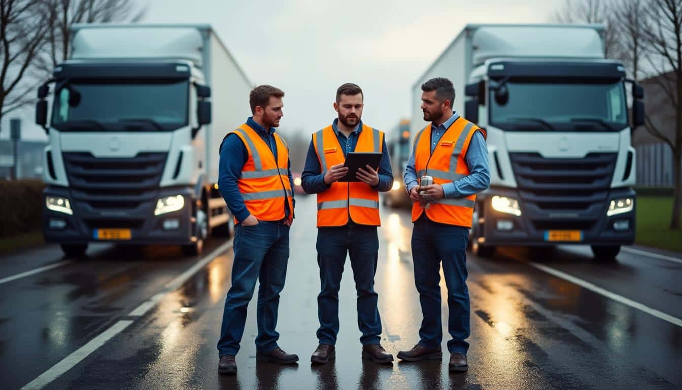 La coordination des chauffeurs de livraison dans une gestion de flotte efficace