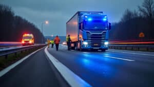 Accident de camion sur l’A20 aujourd’hui : impact et mesures d’urgence