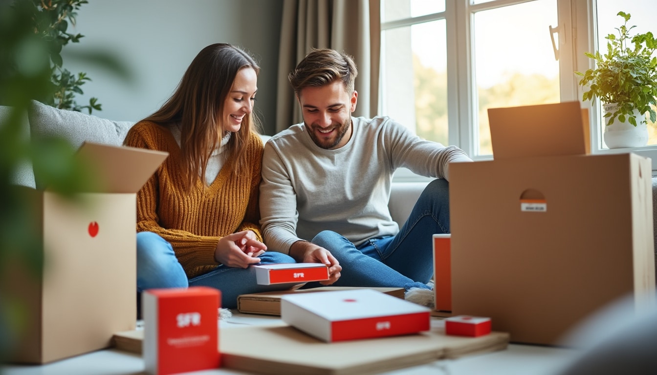 Illustration: Comprendre le fonctionnement du déménagement de la box chez SFR