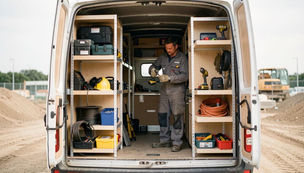 Bien aménager un camion de chantier pour mieux travailler