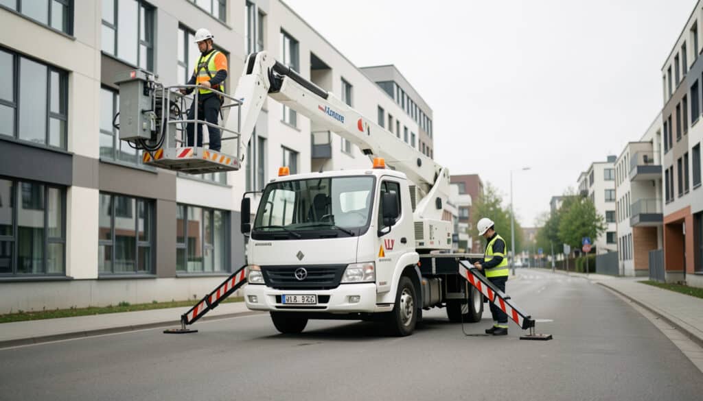 Camion nacelle : usages, choix VL ou PL et sécurité