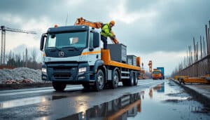 Camion plateau grue : guide complet pour un usage performant