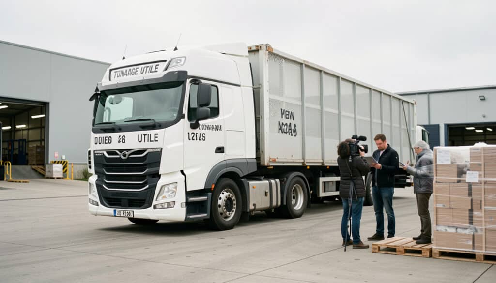 Camion de transport : comprendre les tonnages utiles