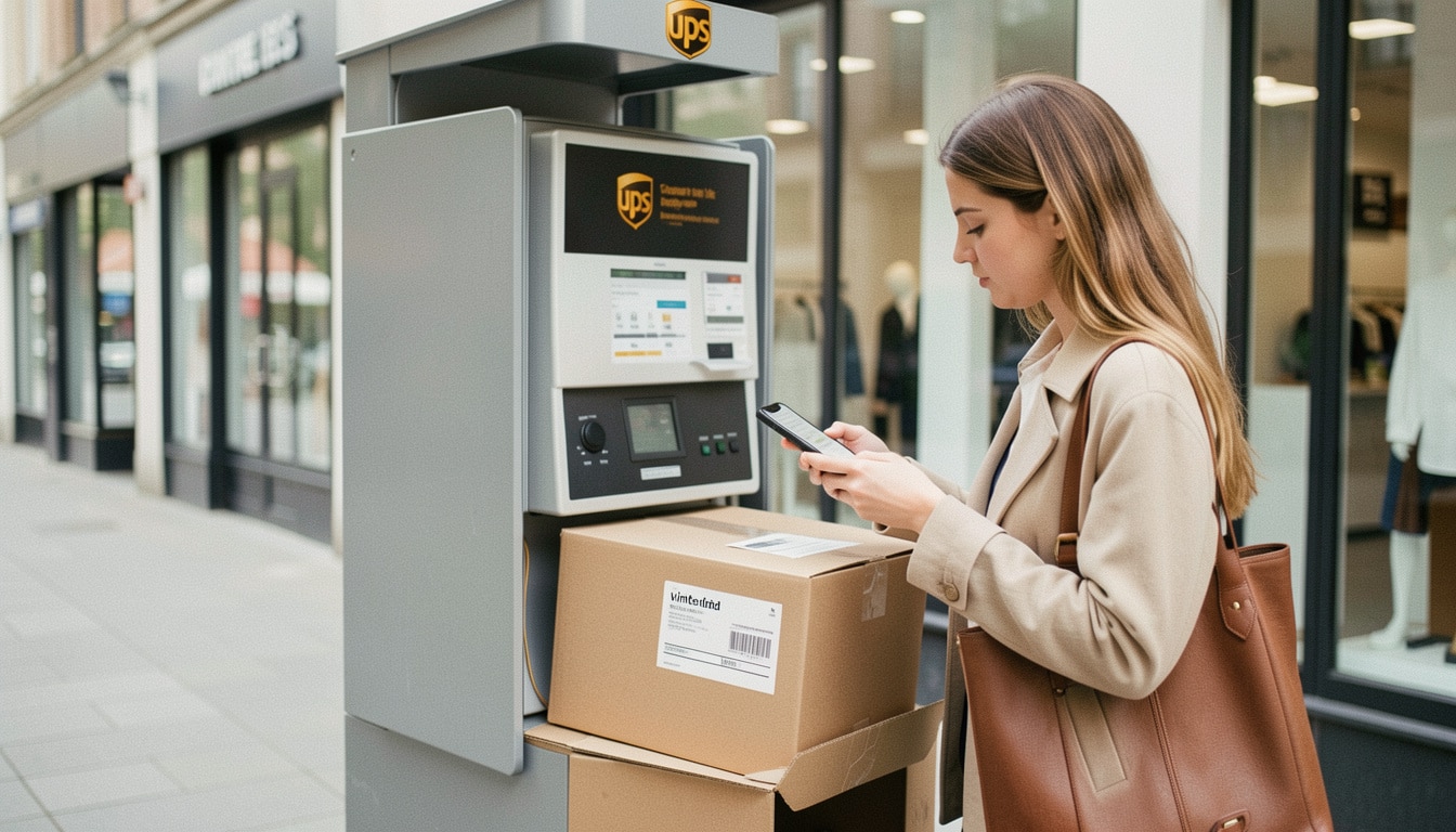 Où déposer un colis UPS pour une vente sur Vinted ?
