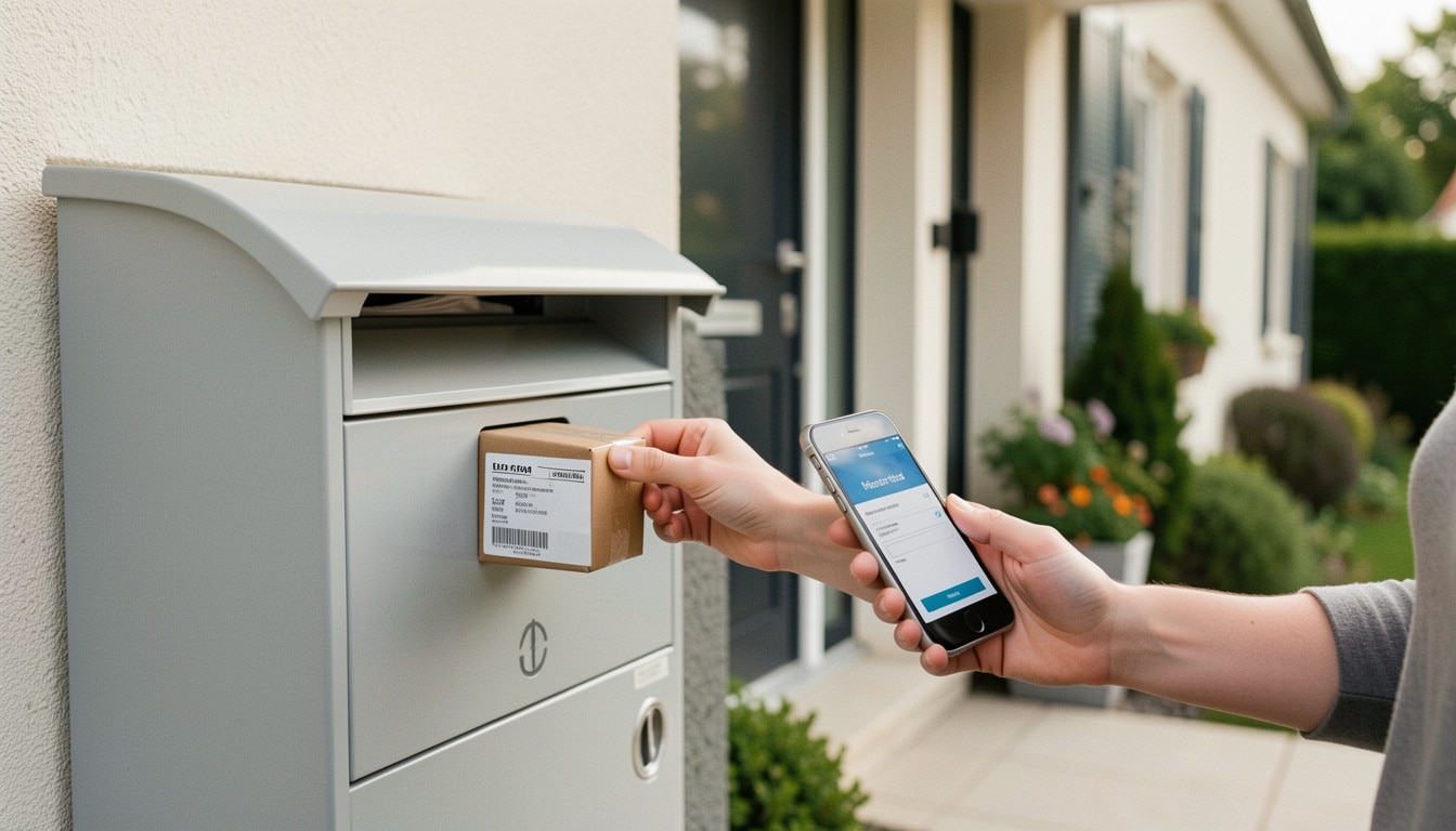 Envoyer un colis depuis sa boîte aux lettres