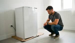 Frigo couché 1 heure : quand le rebrancher sans risque