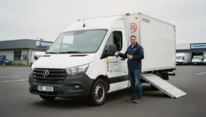 Location d’un camion plateau avec le permis B