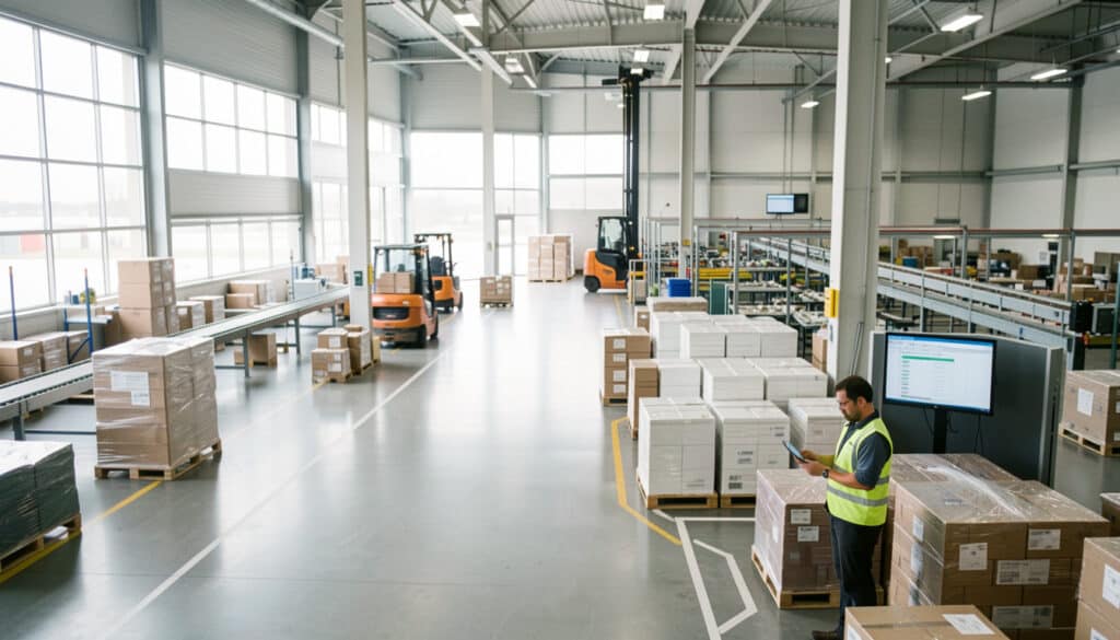 Logistique et pilotage des flux en entreprise