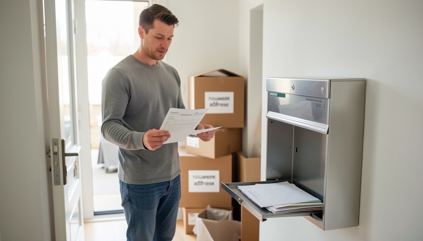Réexpédition du courrier après un déménagement